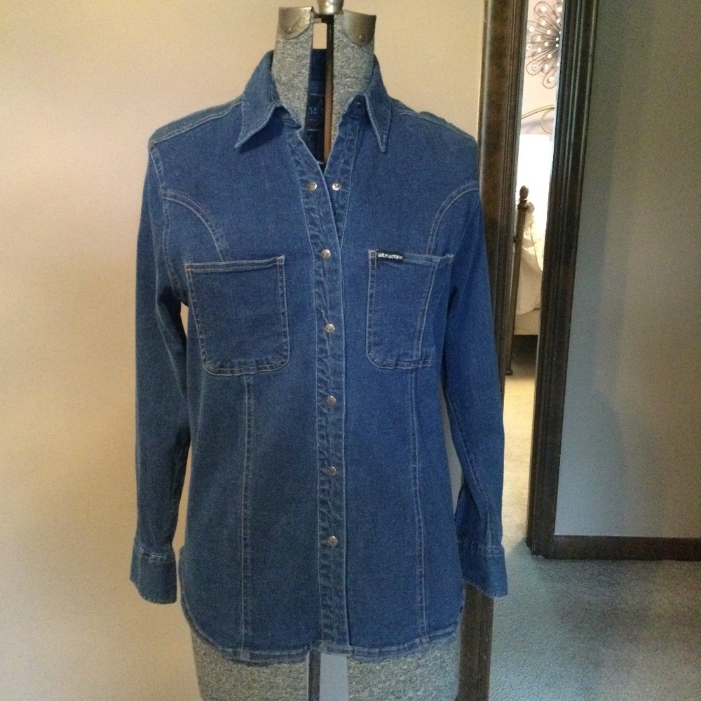 Denim shirt